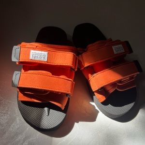 Suicoke orange Sandals